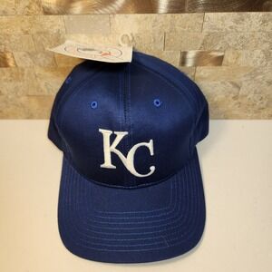 Twins Enterprise Kansas City Royals MLB Snapback Hat Blue KC Baseball Cap NWT